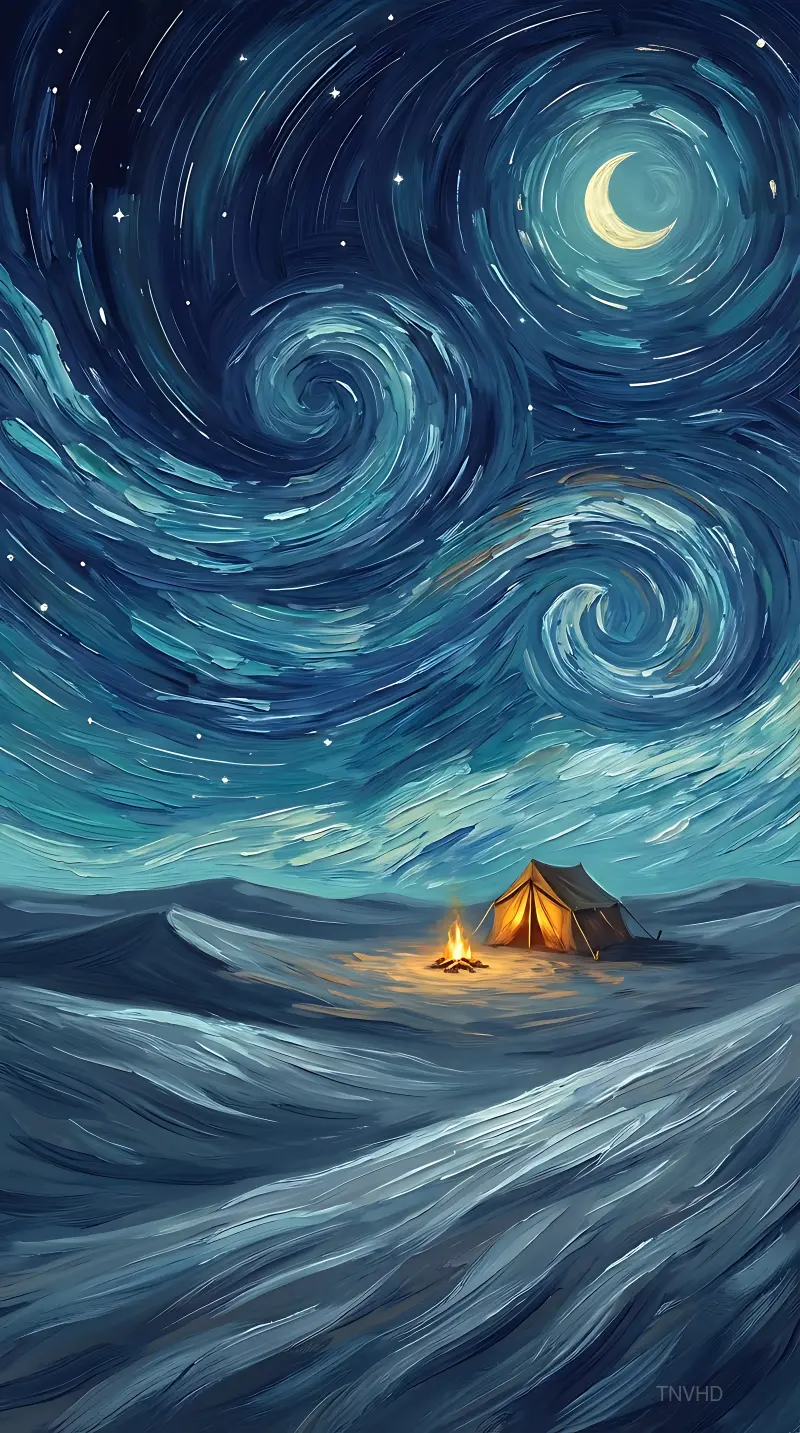 Starry Desert Mirage
