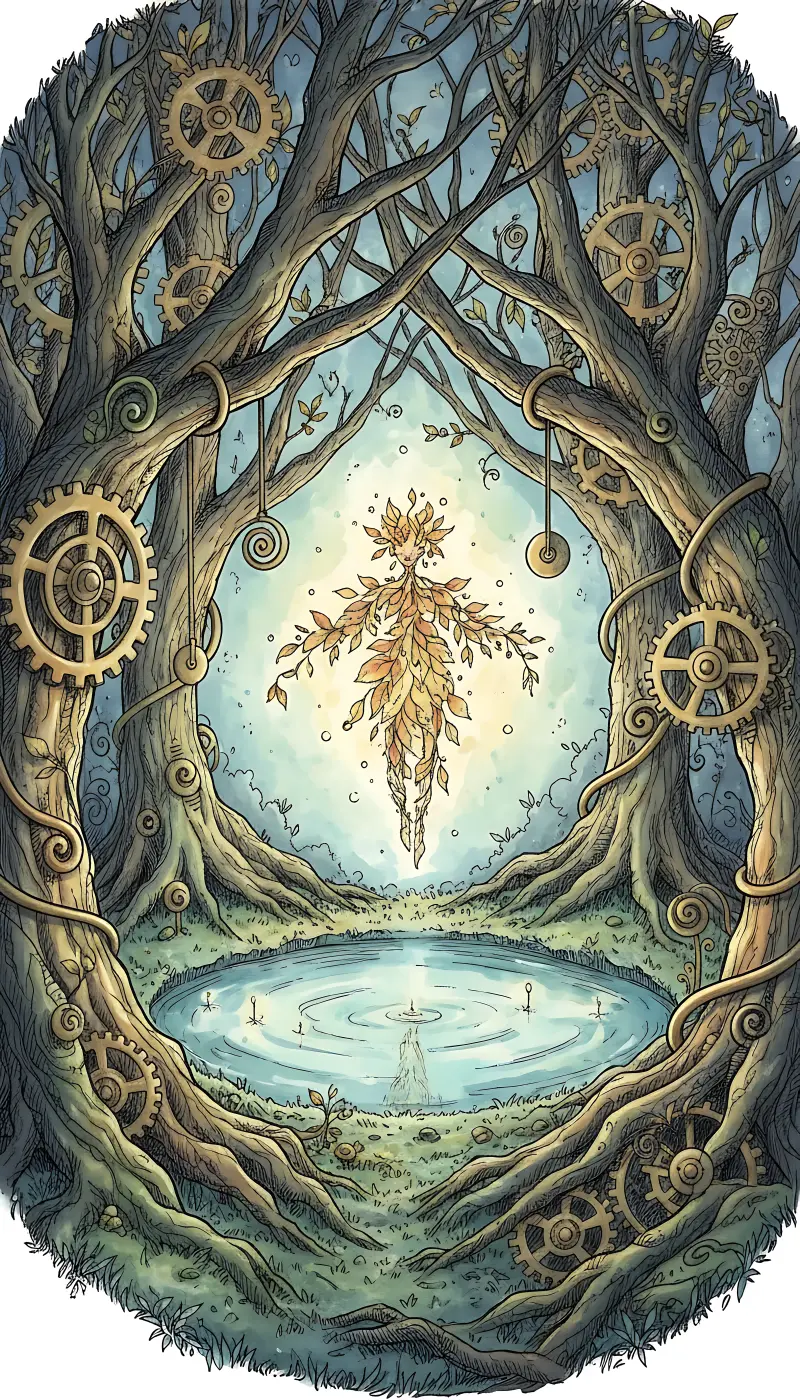 Clockwork Forest Spirit
