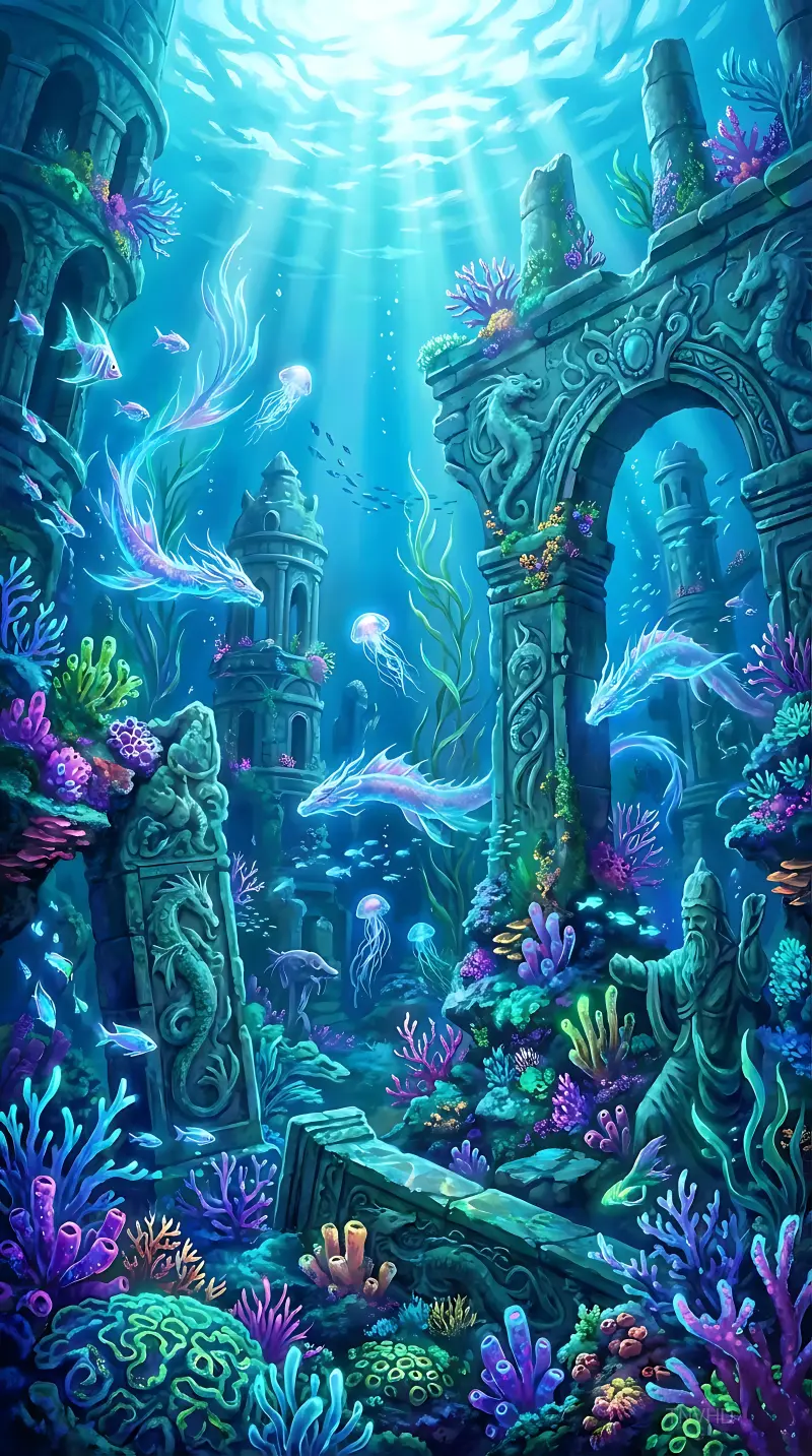 Mystical Underwater Kingdom